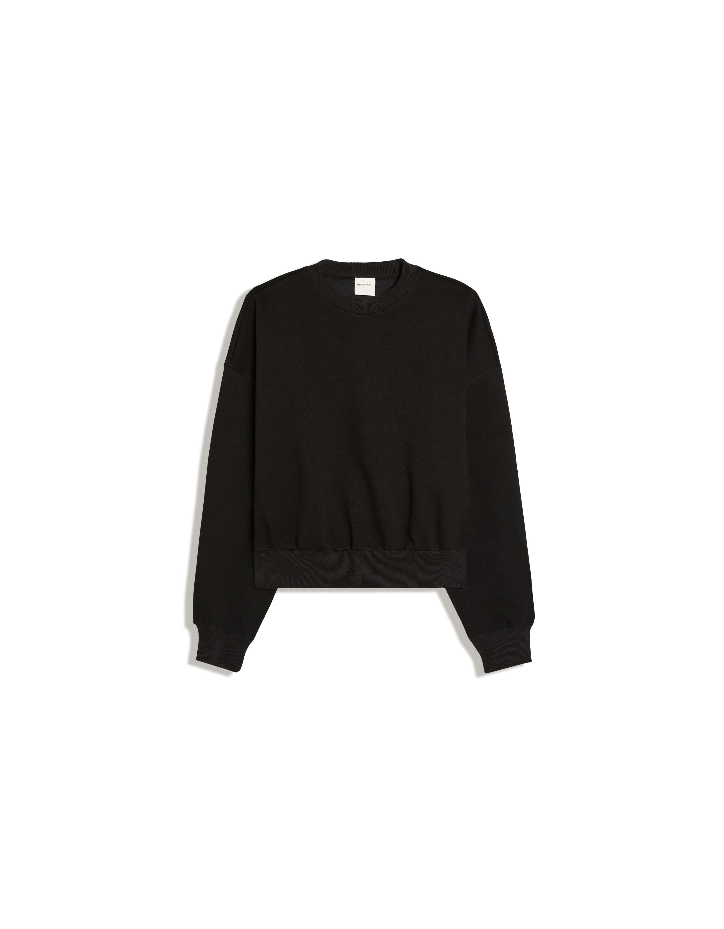 Bershka Bisiklet yaka sweatshirt görsel 2