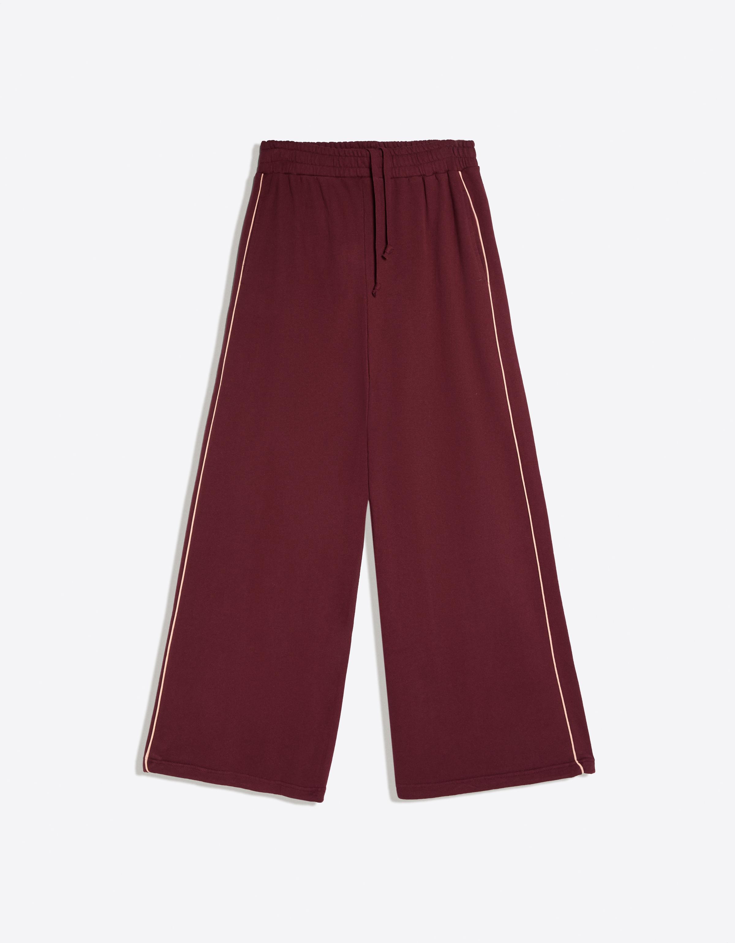 Dancer plush joggers — Maroon