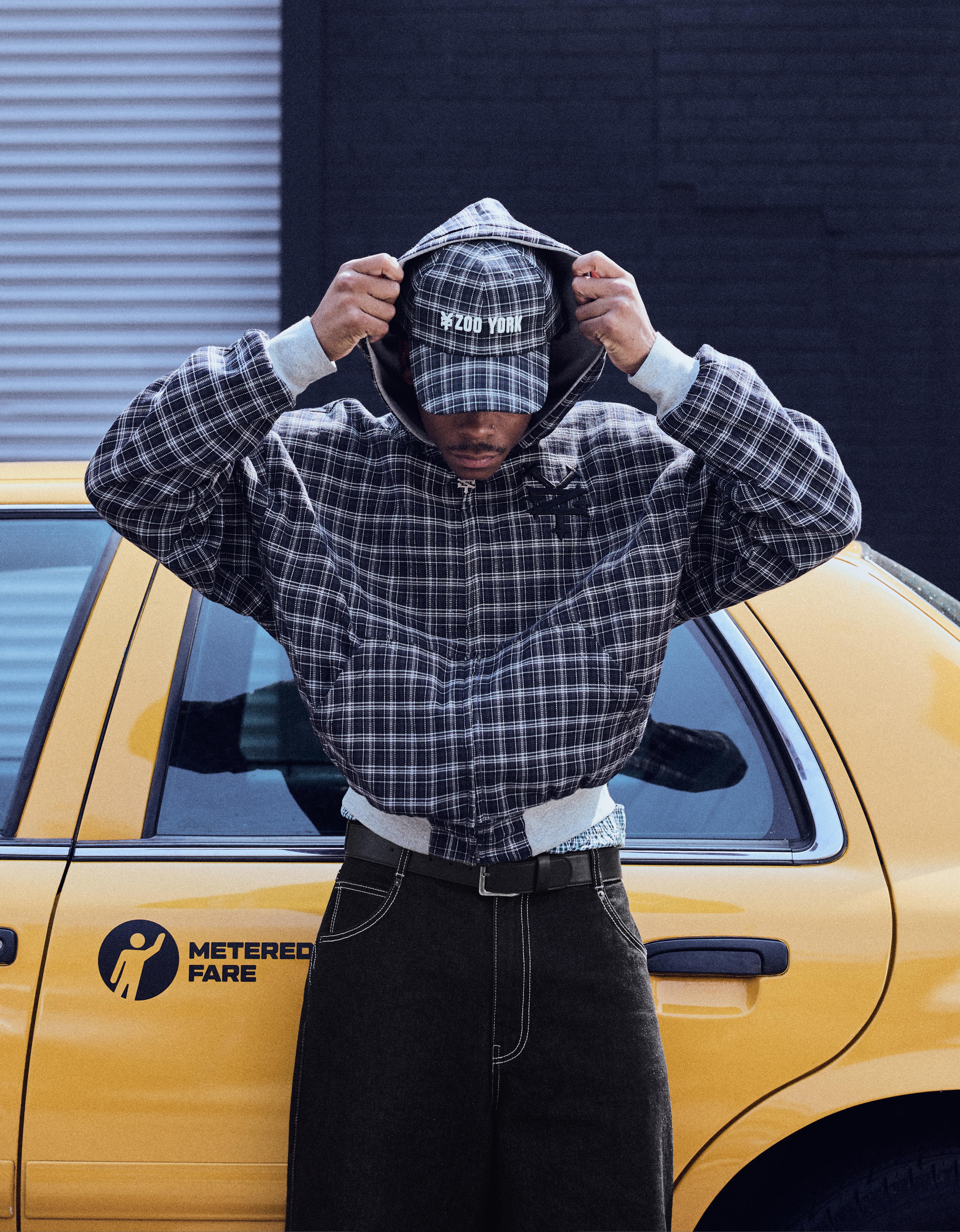 ZOO YORK X BERSHKA reversible hoodie — Grey