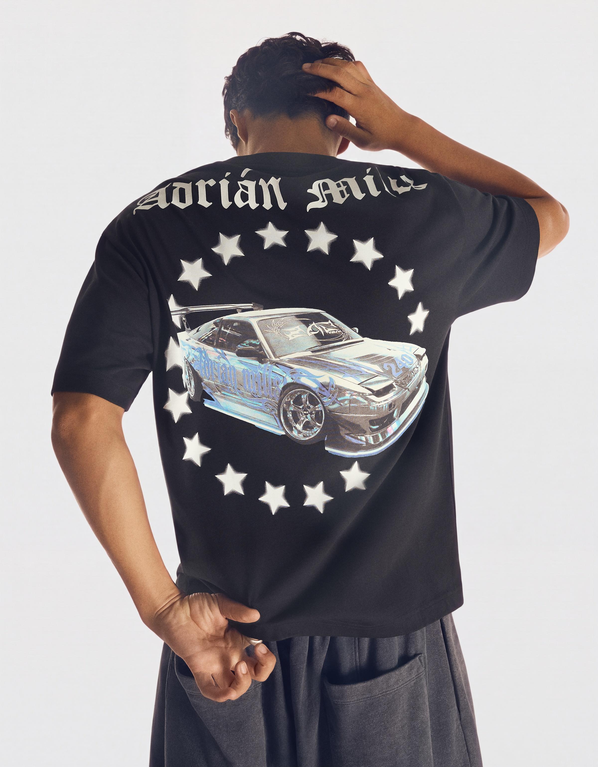 ADRIÁN MILLS short sleeve T-shirt — Black