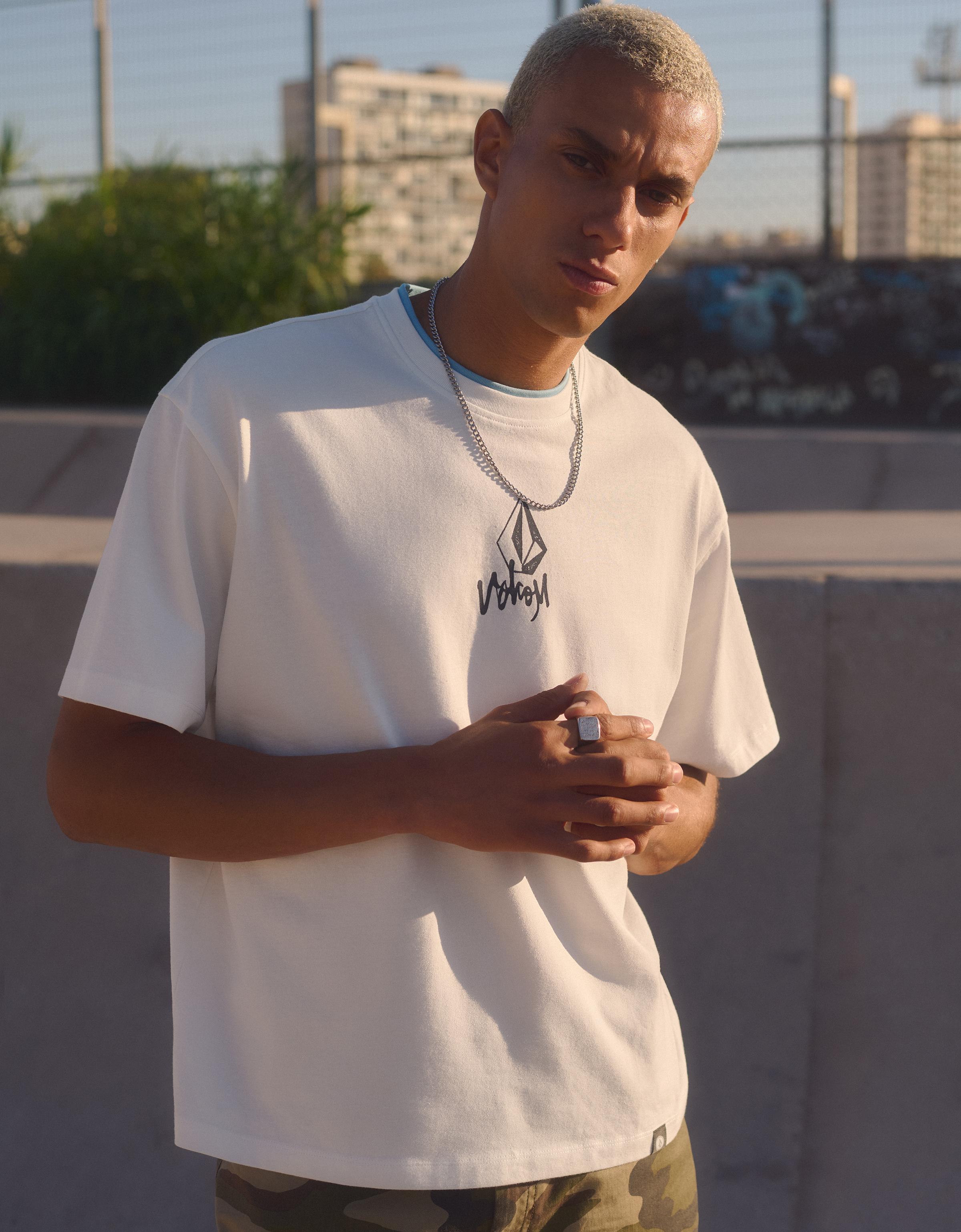 VOLCOM relaxed fit T-shirt — White