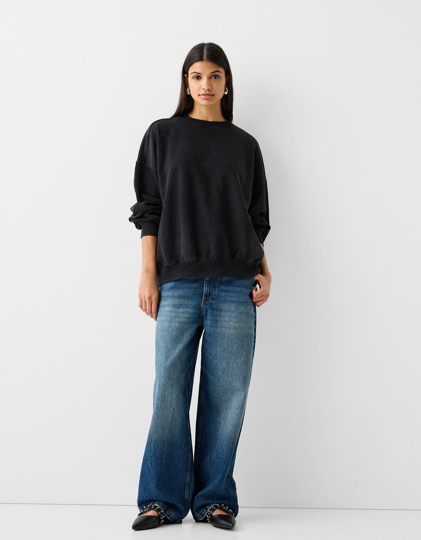 Sweat oversize-Gris-3