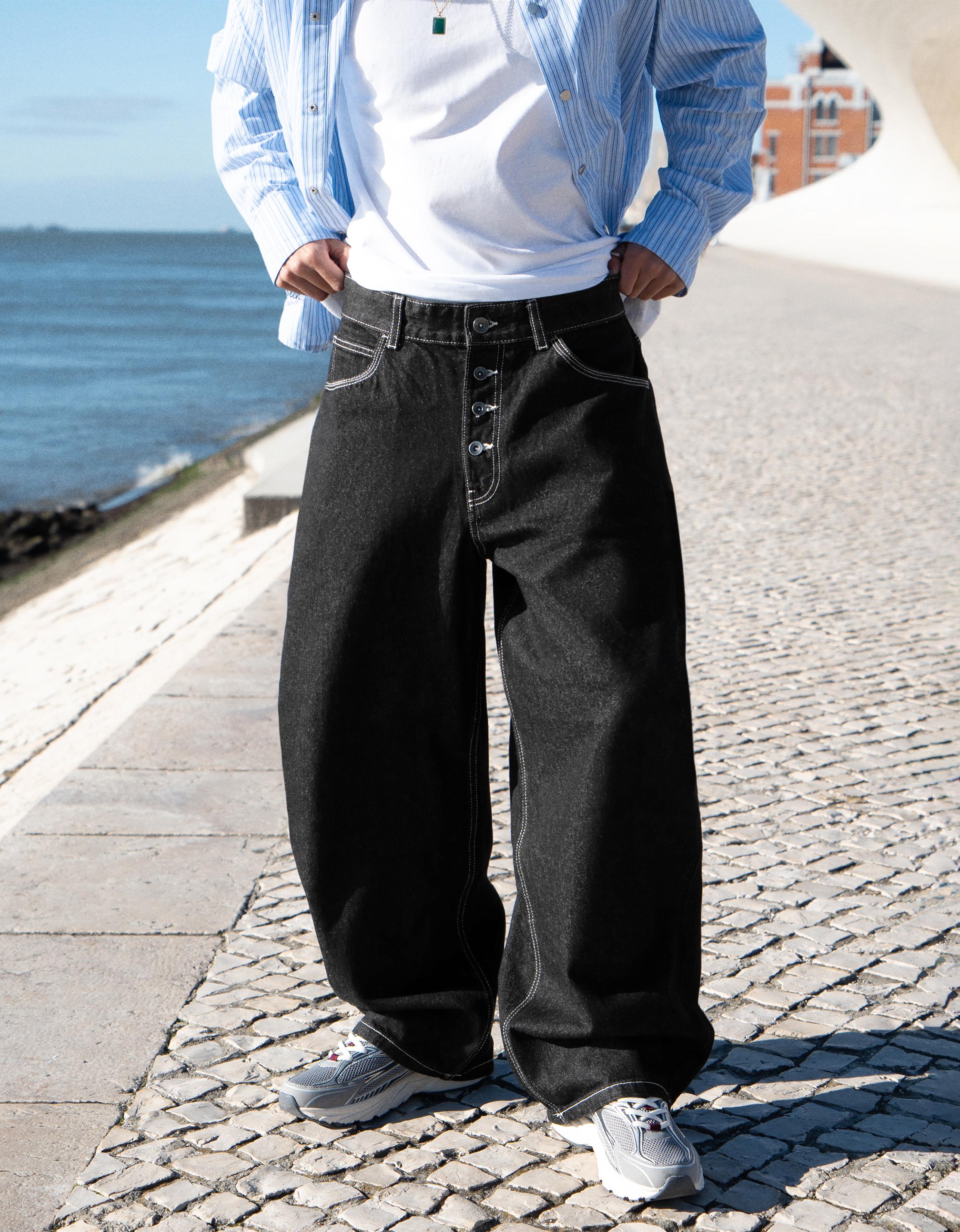 Barrel fit jean - Görsel 32