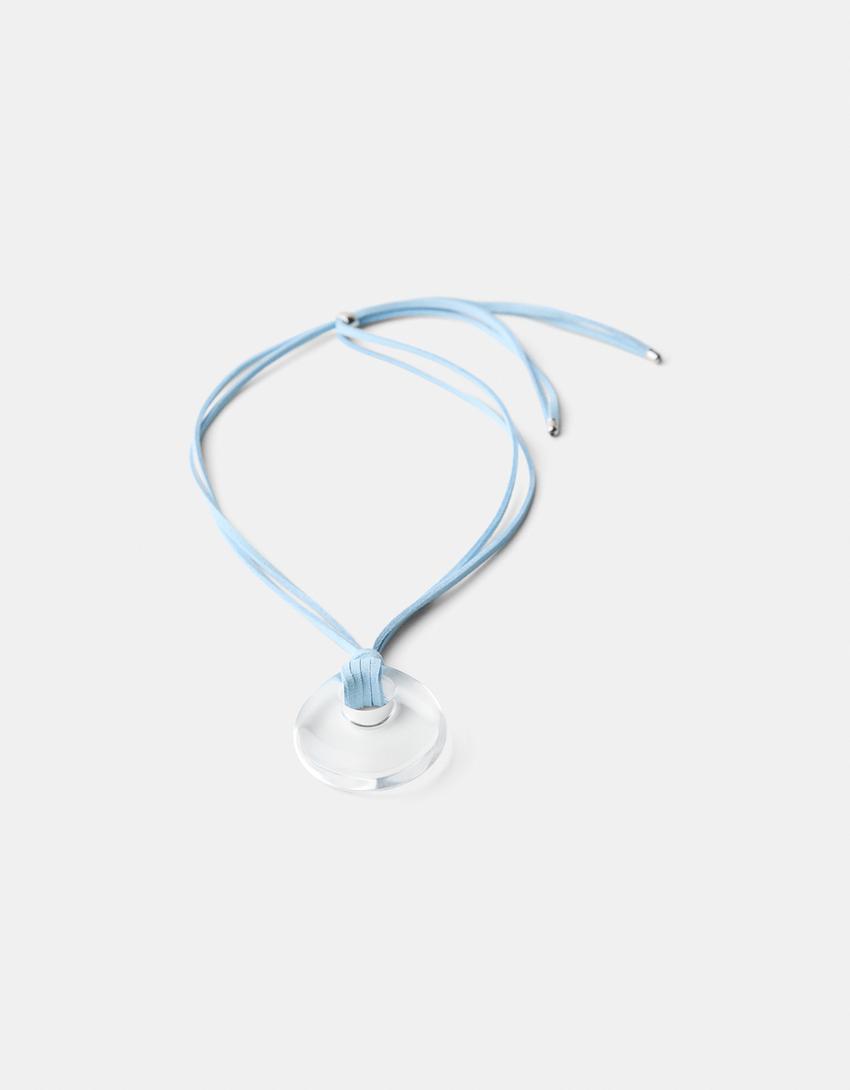 عقد بحبل راتنج-أزرق-4