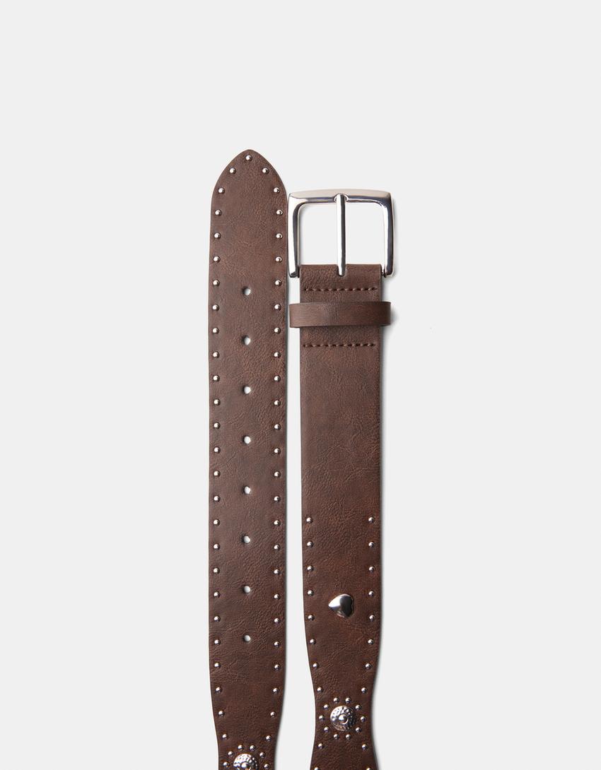 حزام كاحت بتفاصيل-بني-4