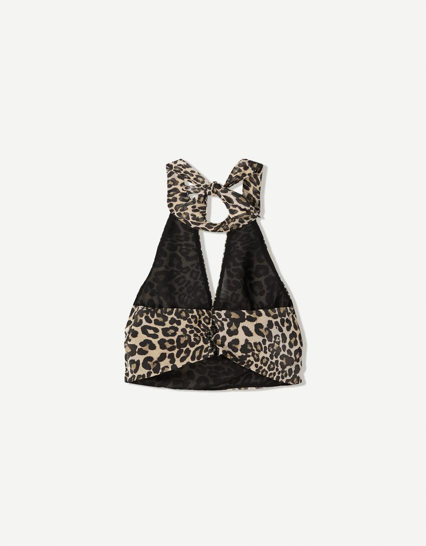 Top hebilla animal print-Multicolor-5