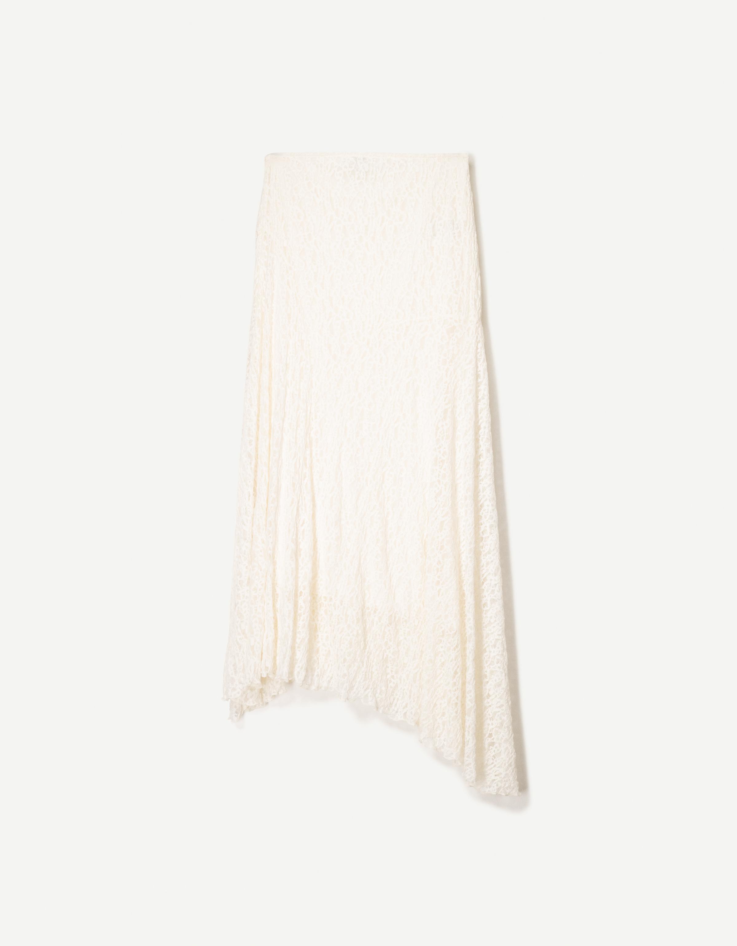 Jupe Courte Taille Élastique Noir Bershka Femme - 2288219-noir00