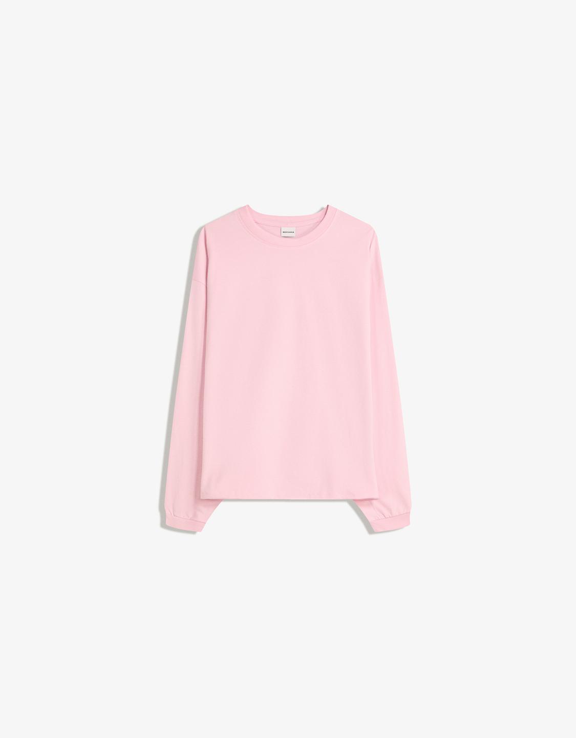 Long sleeve boxy fit T-shirt