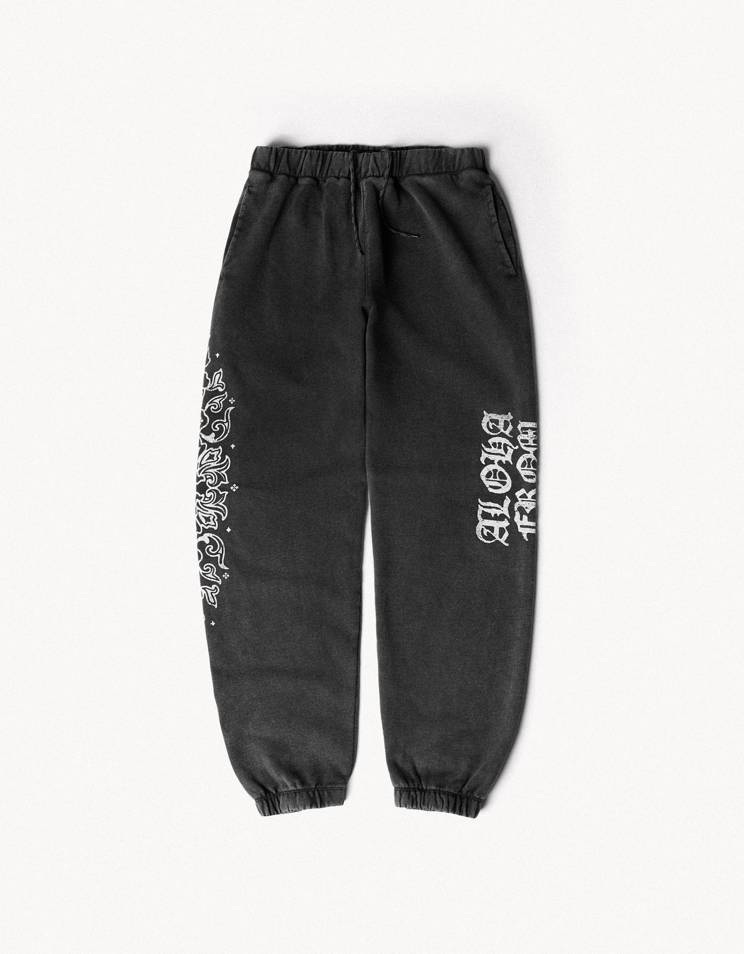 Bershka Yıkama efektli ARIES X BERSHKA jogger fit pantolon görsel 8