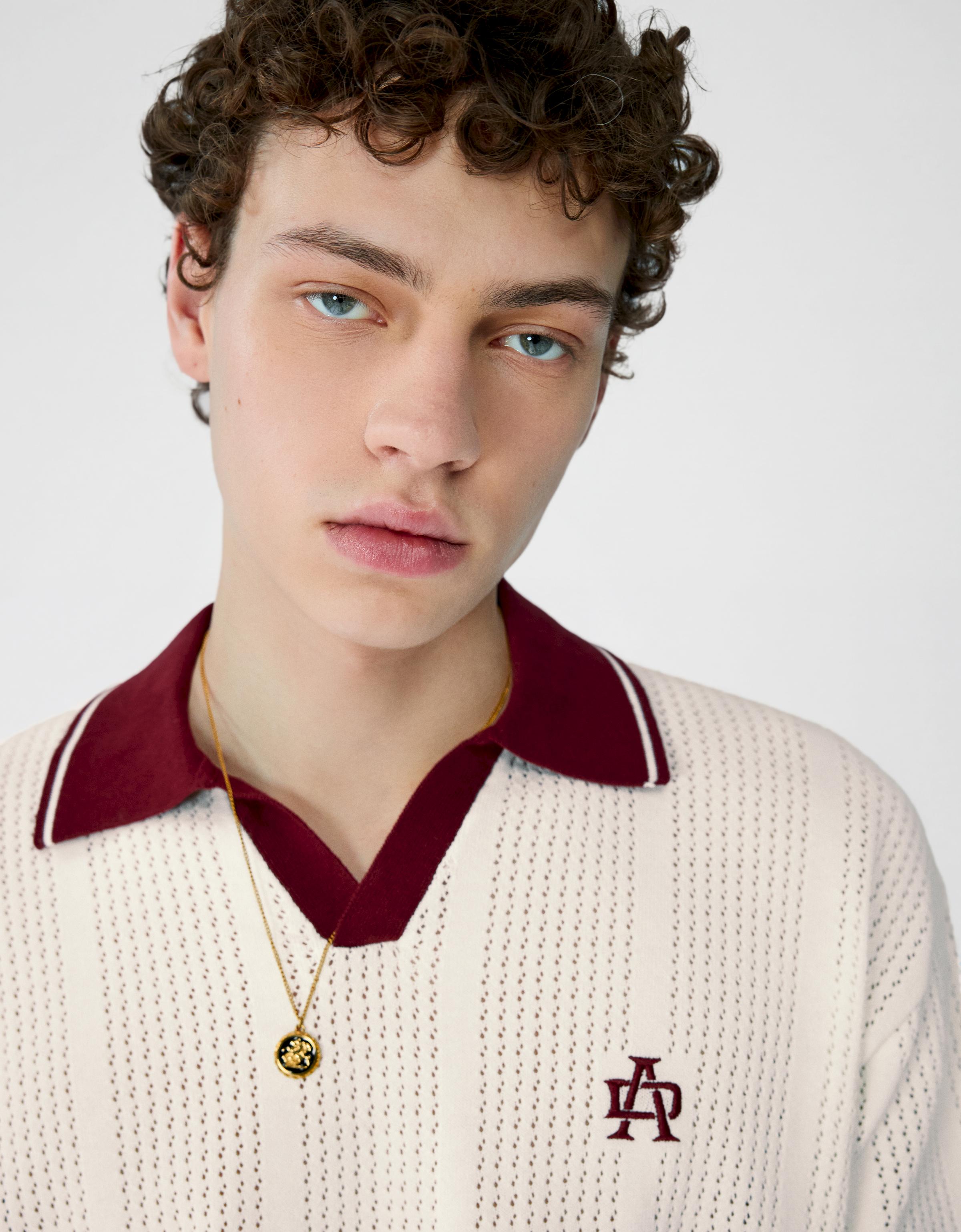 Kısa kollu baskılı polo - Görsel 25