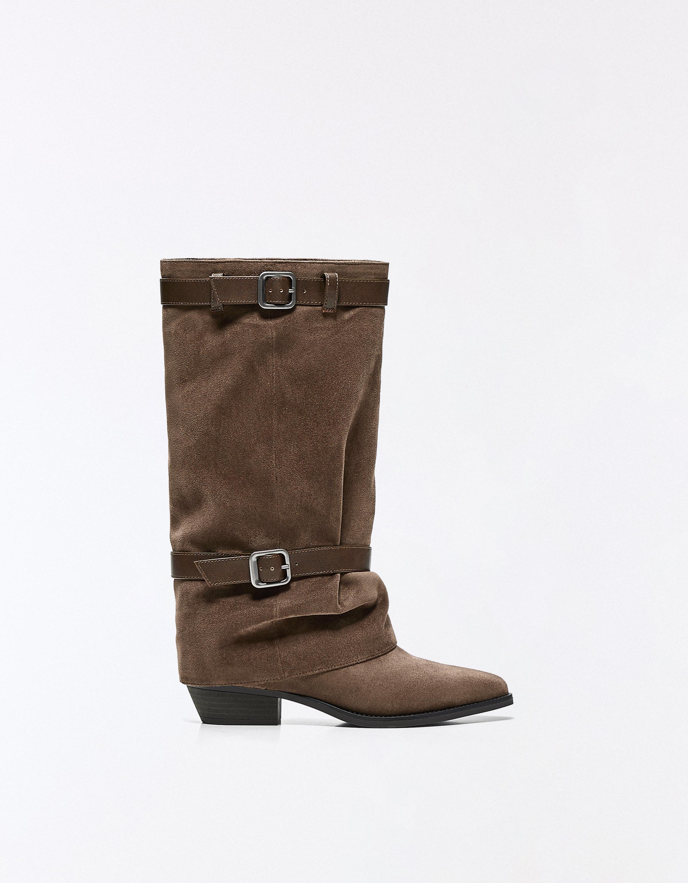 Buckle trouser boots — 1-723
