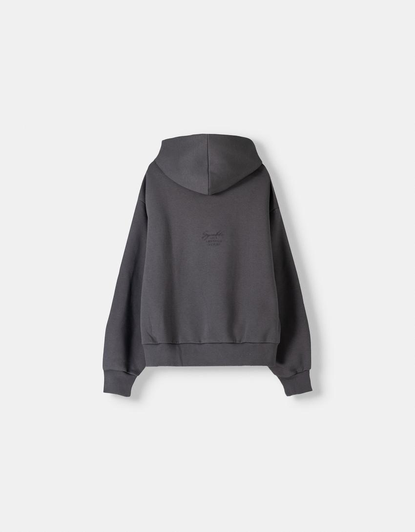 Sweat capuche-Gris-6