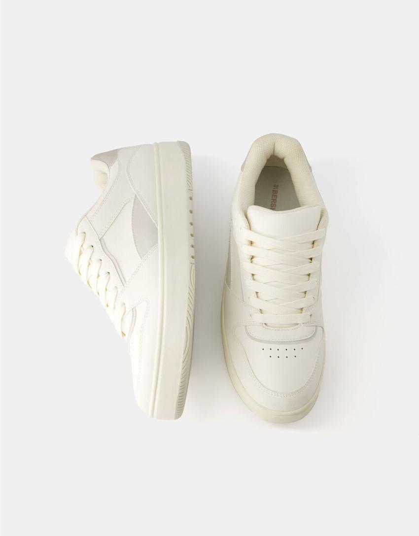 Men’s multi-piece trainers-WHITE-4
