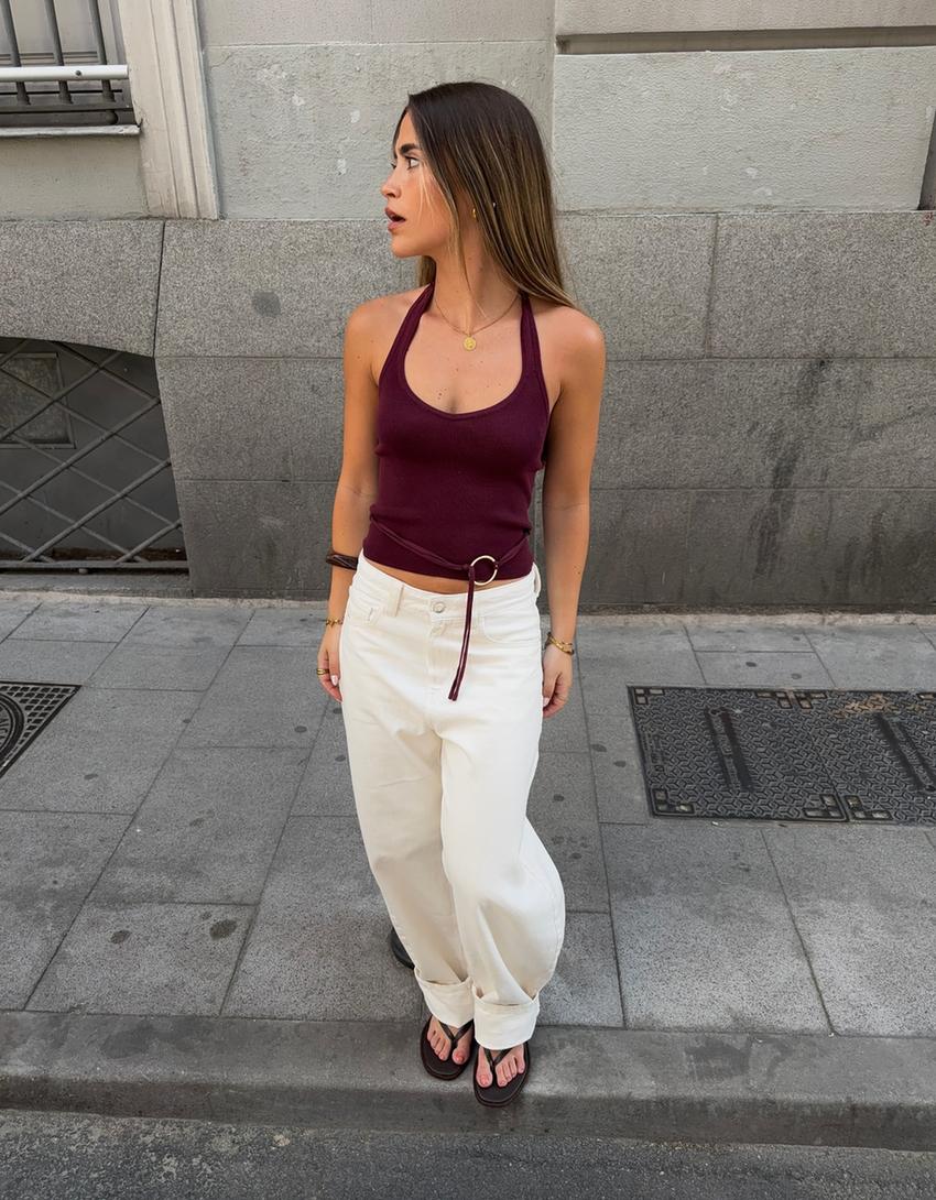 Top halter anilla-Burdeos-0