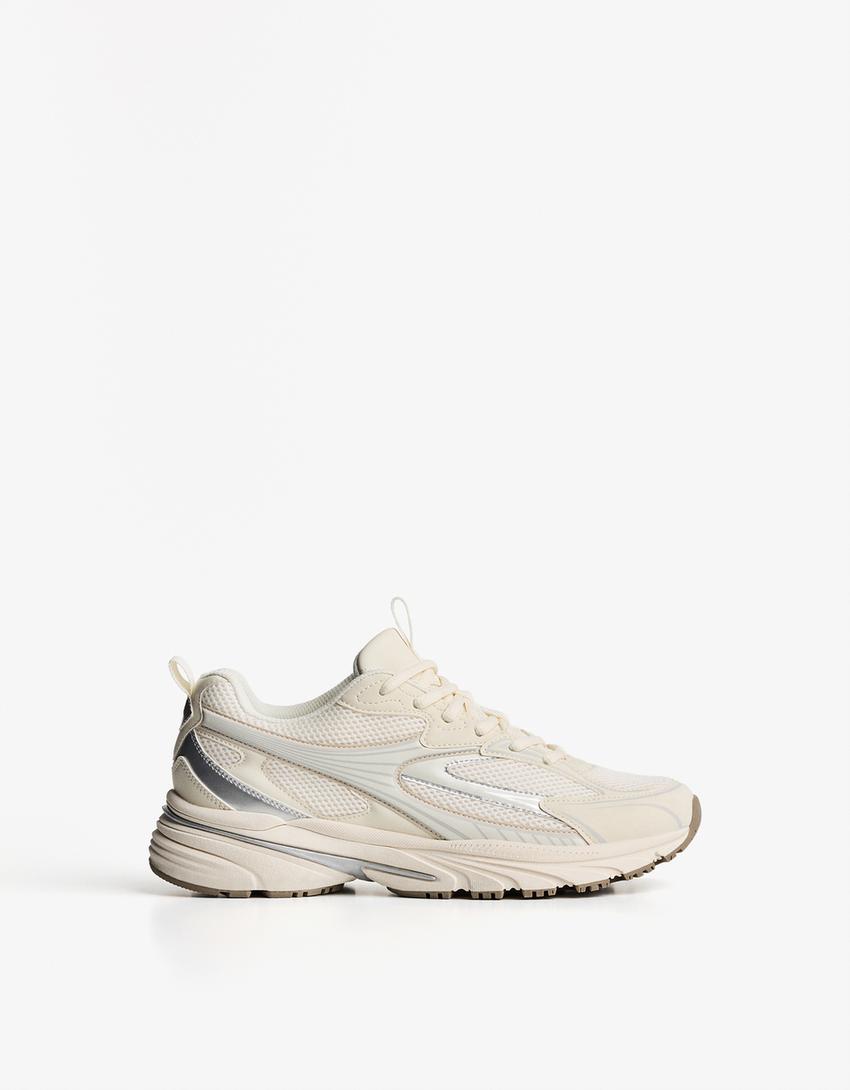 Mehrteiliger Sneaker-Weiss-0