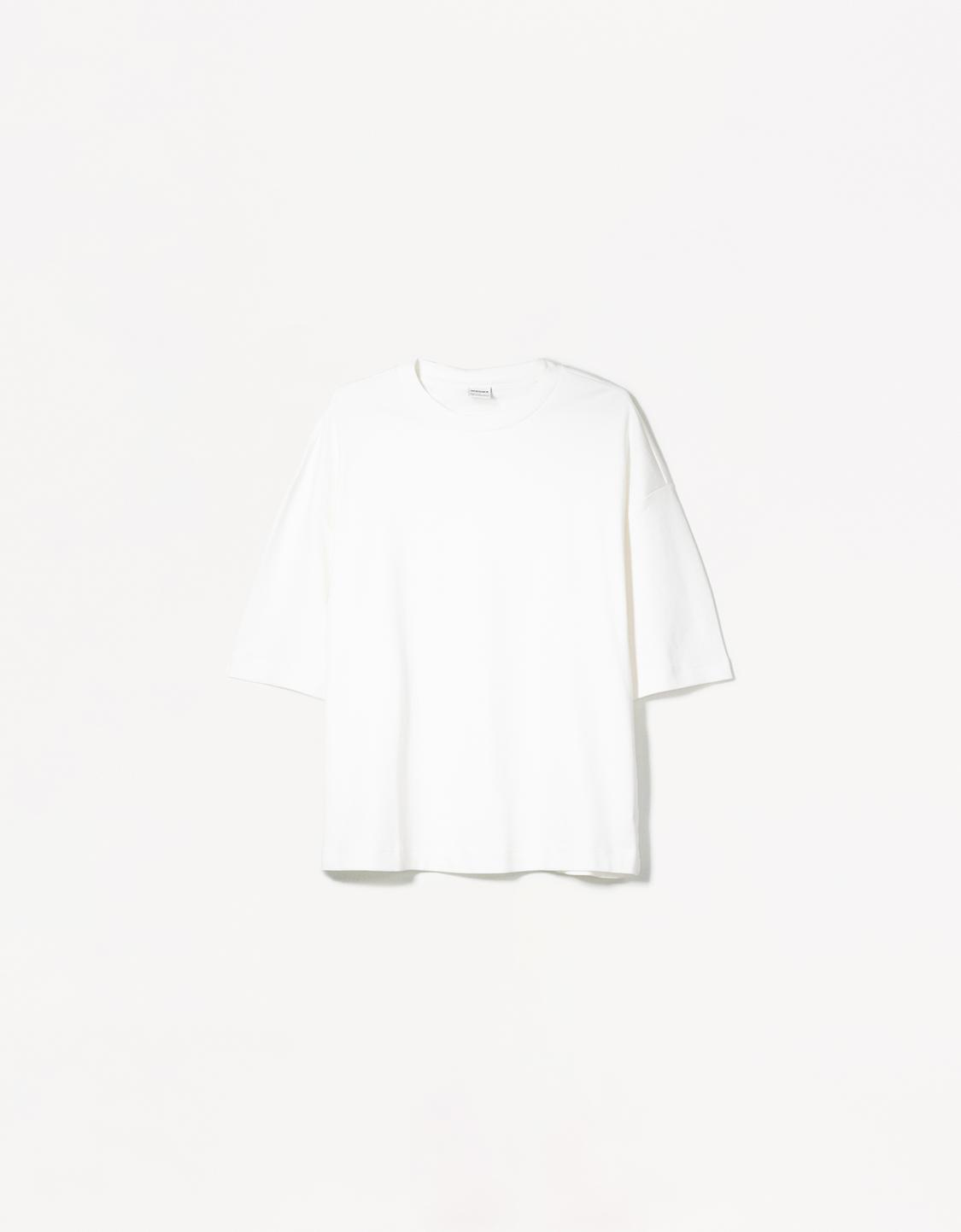 Boxy short sleeve T-shirt