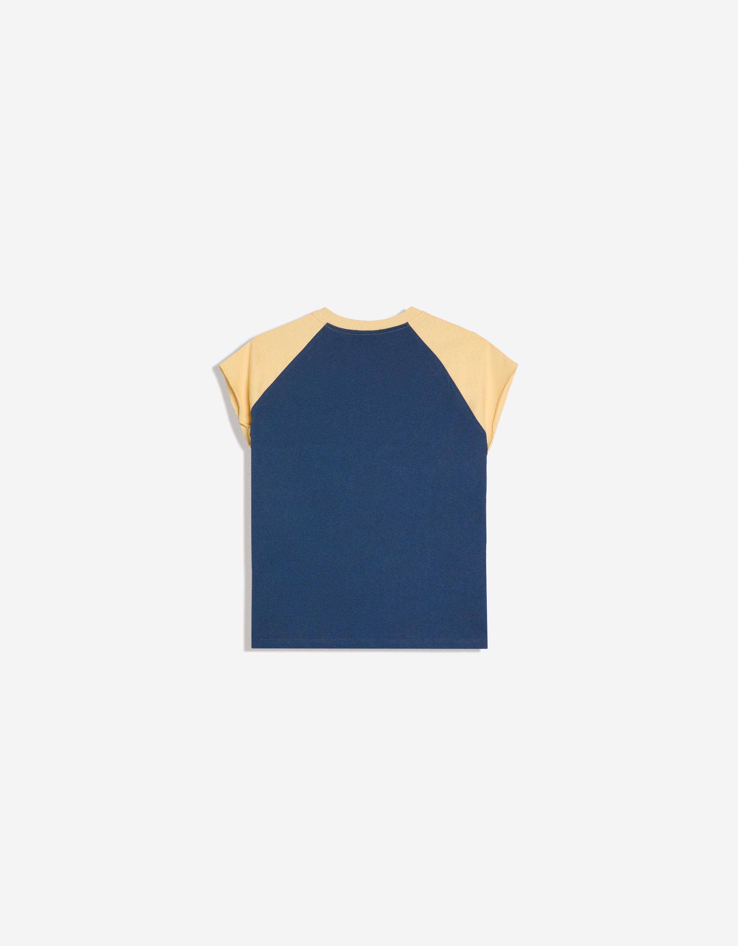 Short sleeve raglan T-shirt — Navy