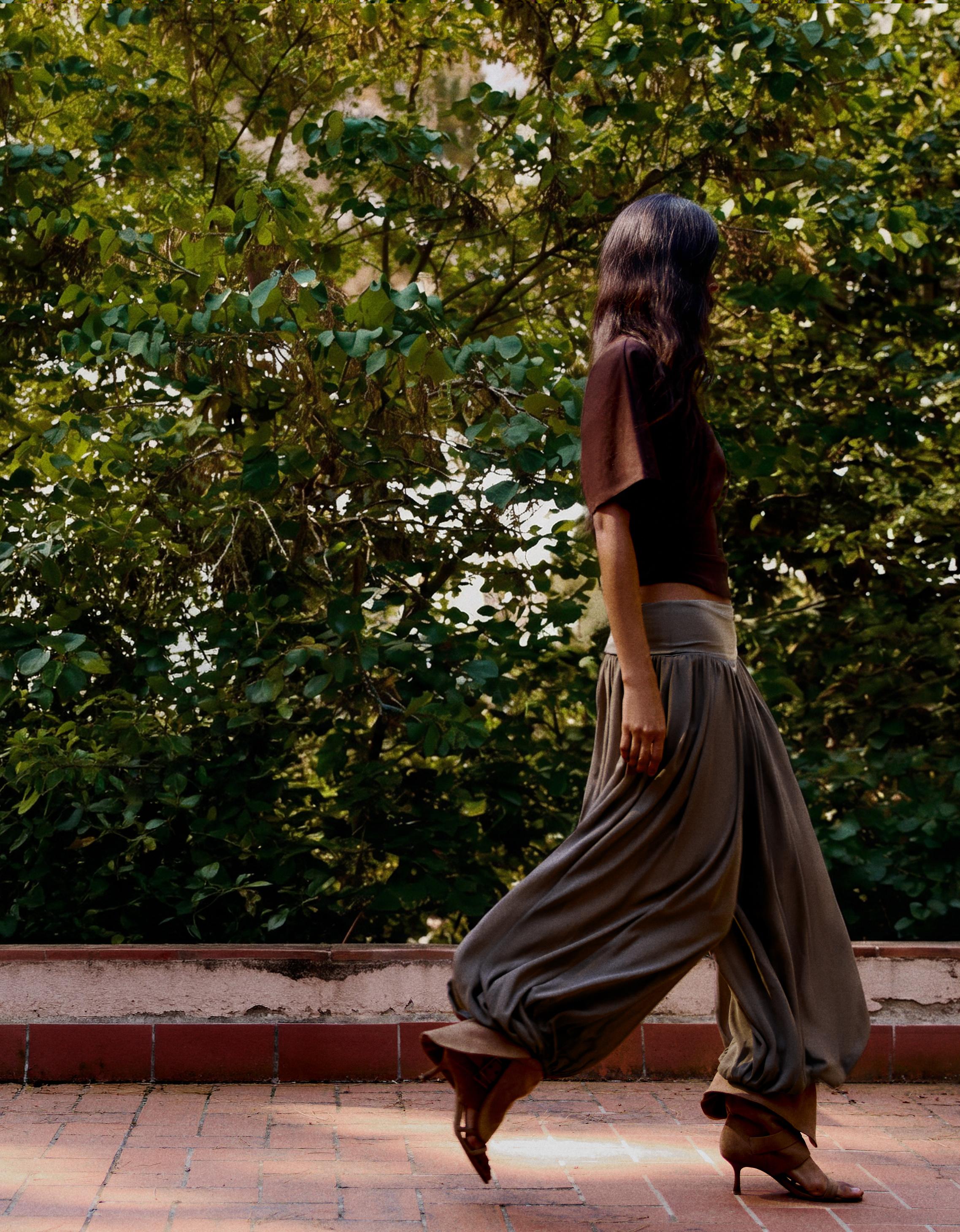 Sarouel trousers — Sand