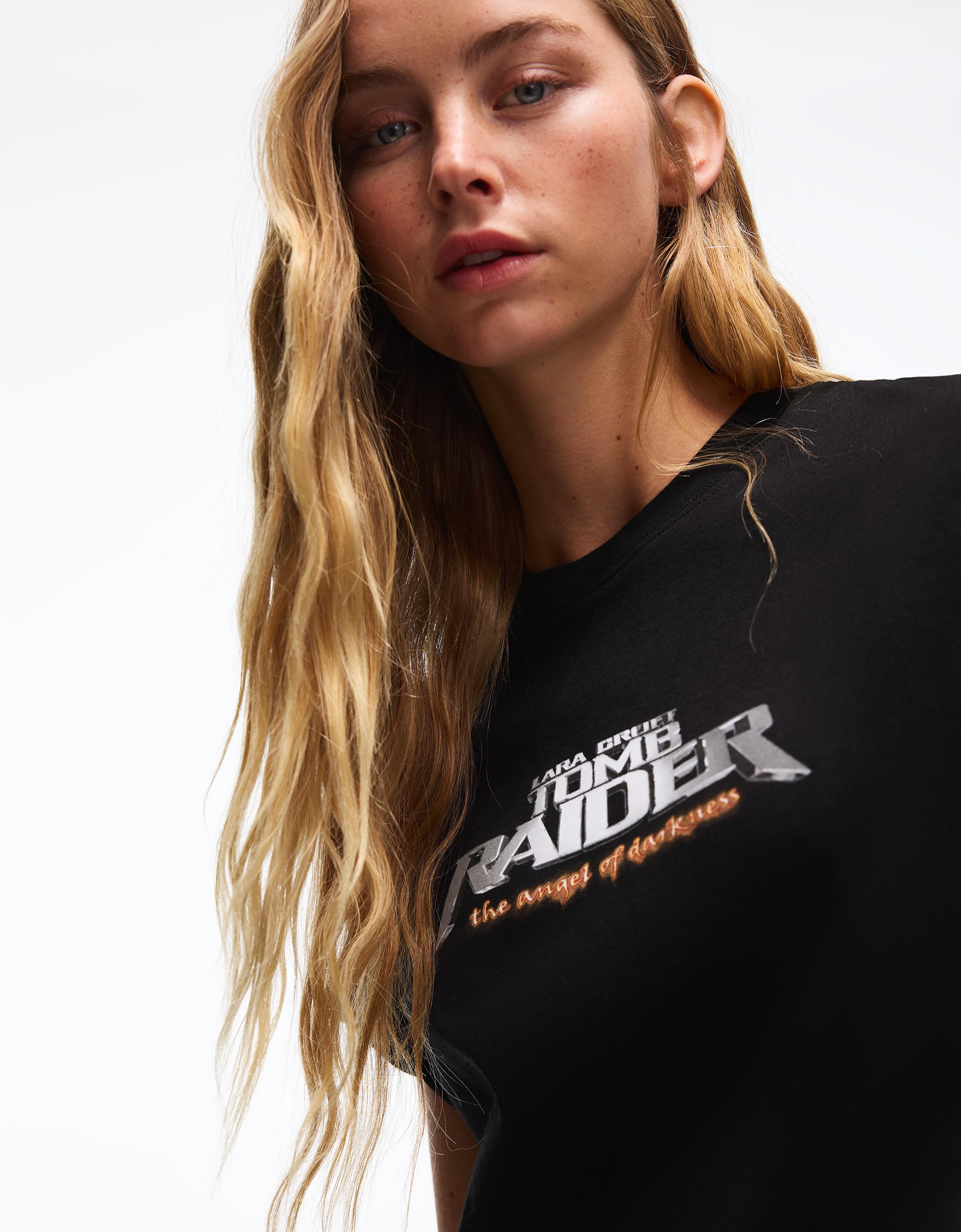 Oversize Tomb Raider print T-shirt