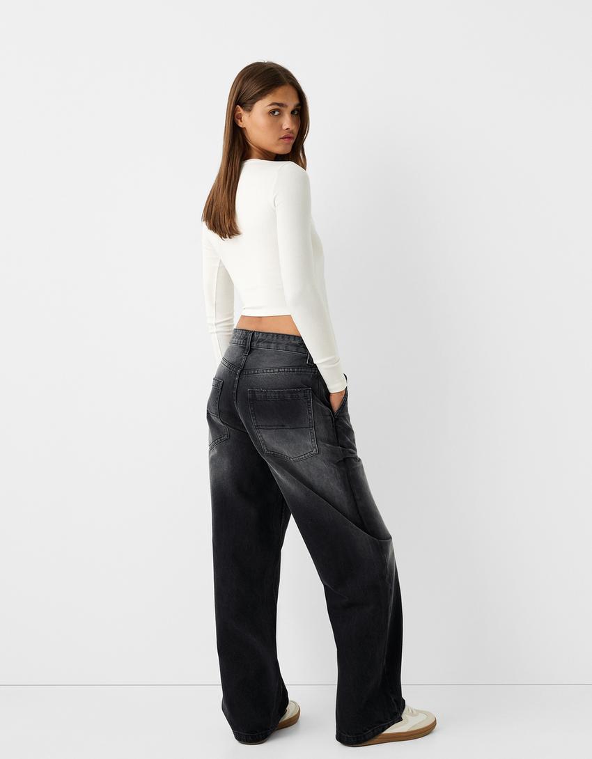 Skater jeans-Black-2