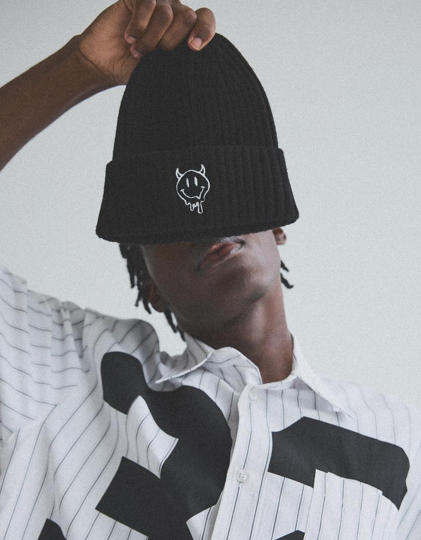 Gorro beanie bordado DEMON MELT