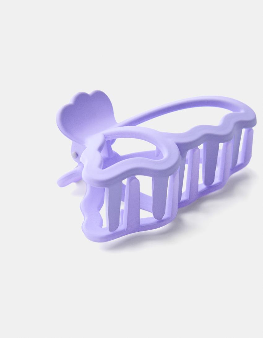 مشبك شعر فراشة-بنفسجي-2