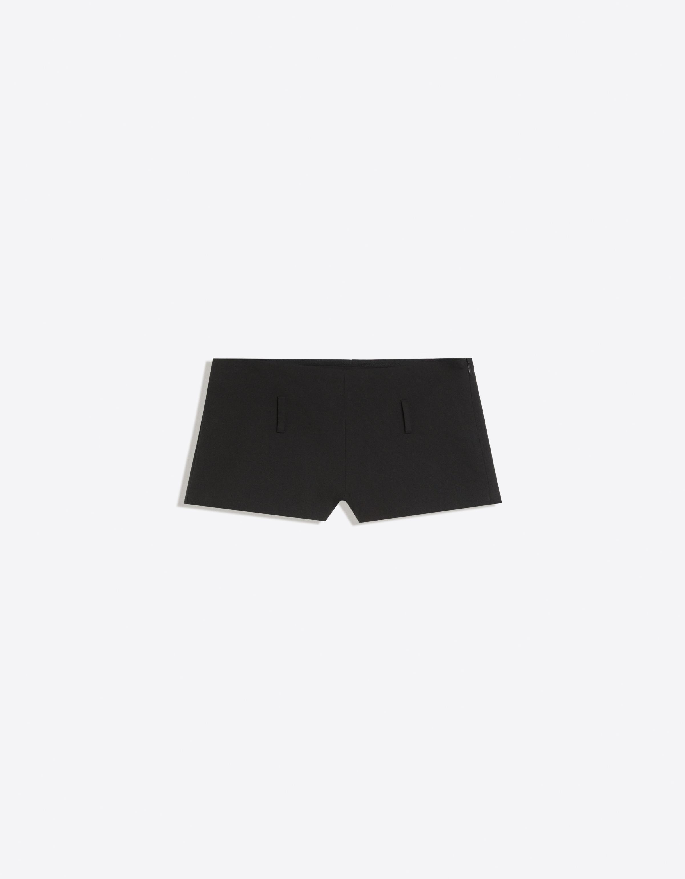 Bershka Spodenki Ze Szlufkami Kobieta 34 Czarny