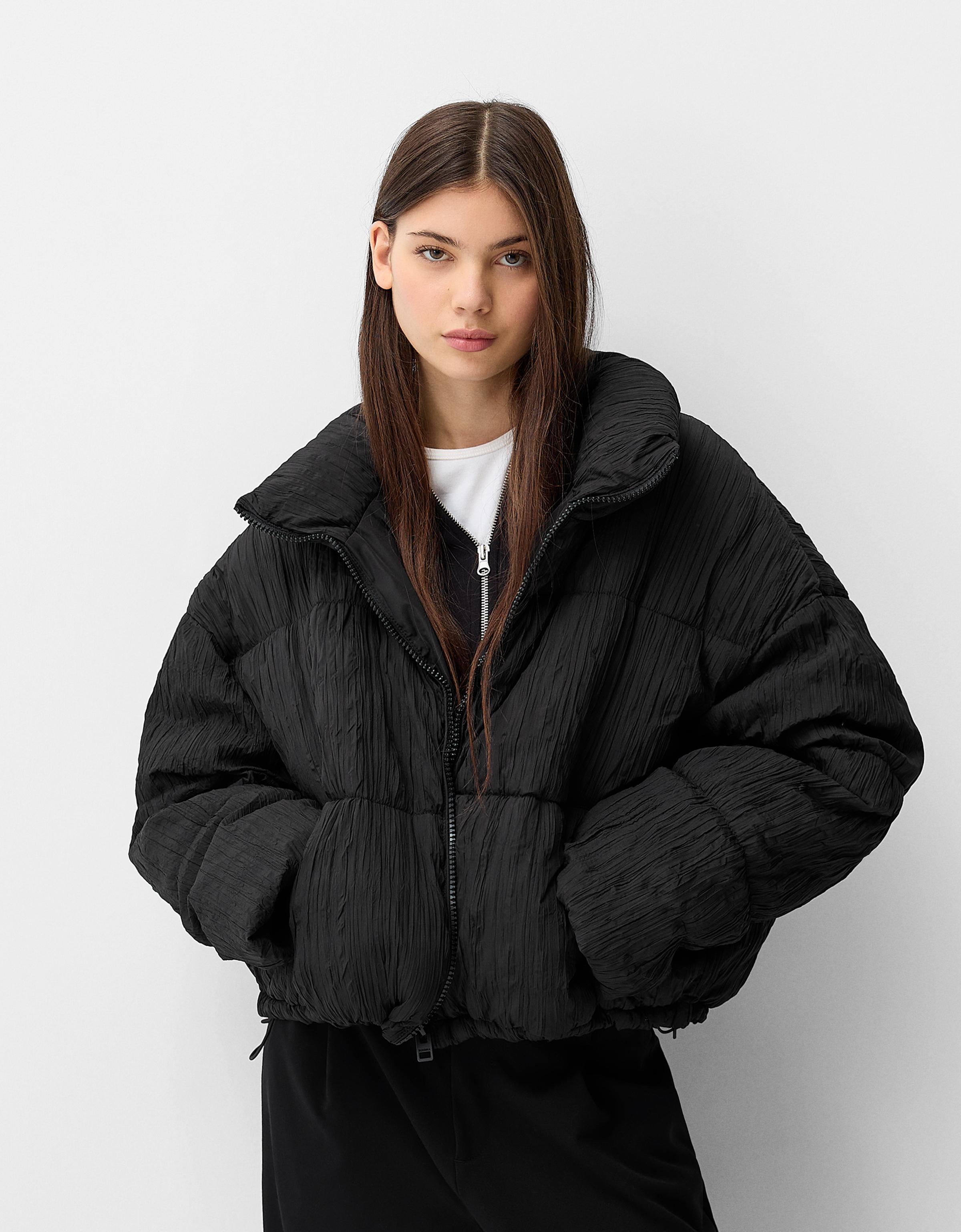 Bershka puffer coat online