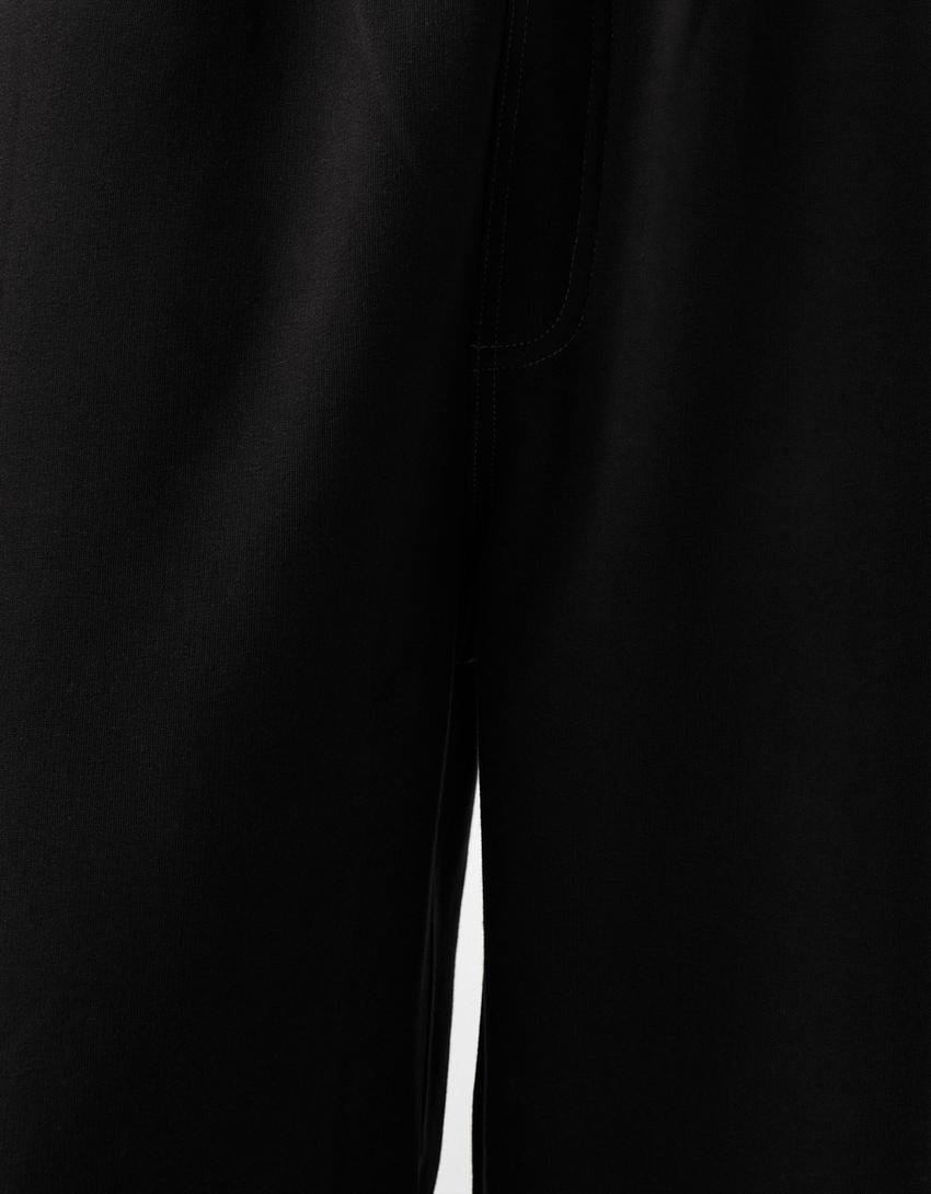 Calças skater-Preto-6