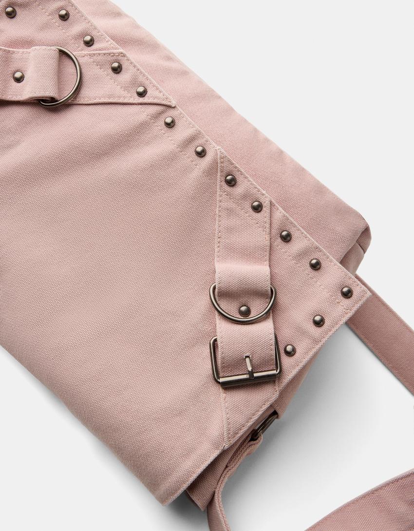 حقيبة كروس بودي بأبازيم-زهري-2