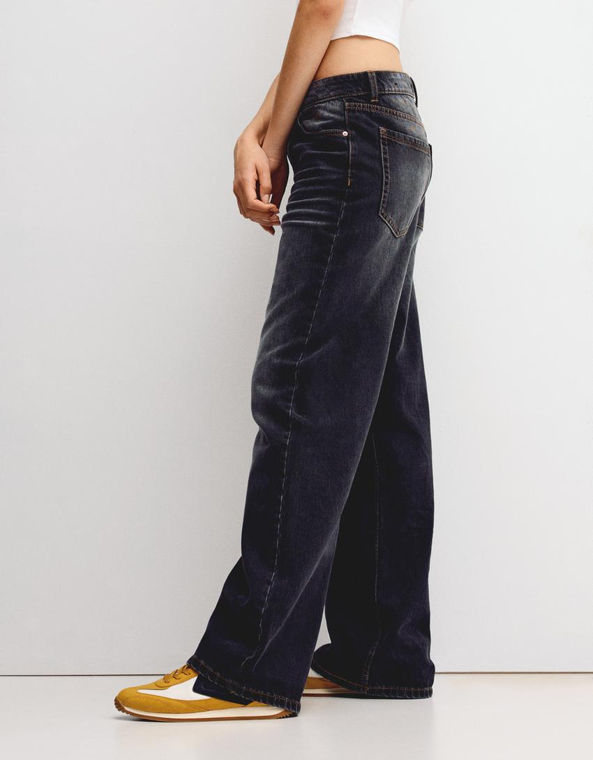 Baggy jeans-Black-1