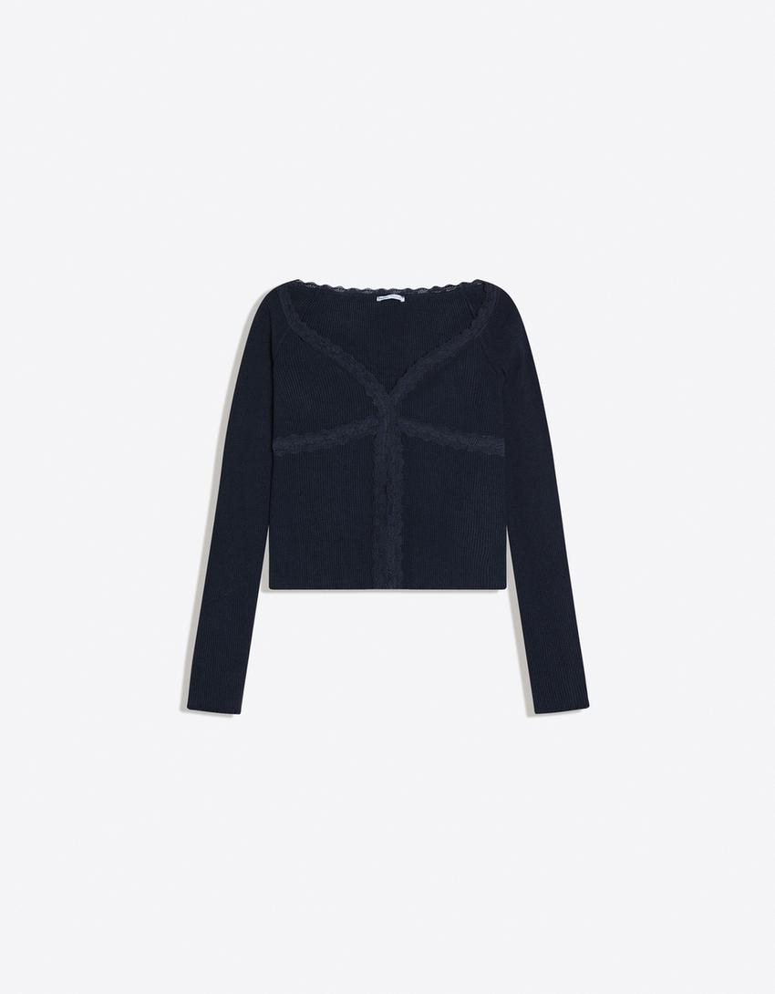 Set cardigan e pantaloni flare fit soft touch-Set cardigan e pantaloni flare fit soft touch