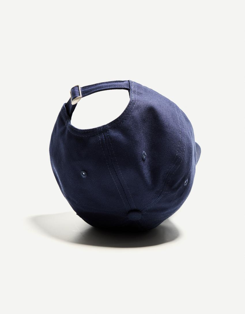 Gorra bordado-Marino