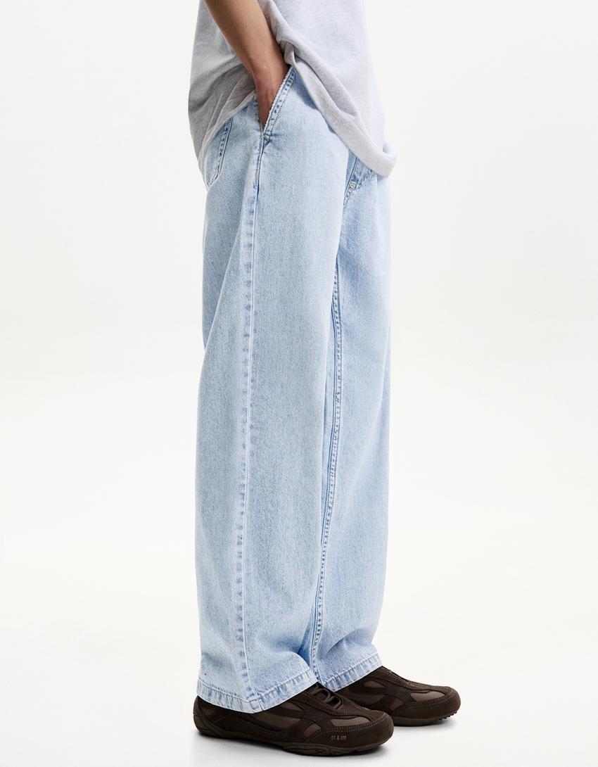 Jogger jeans-Light blue