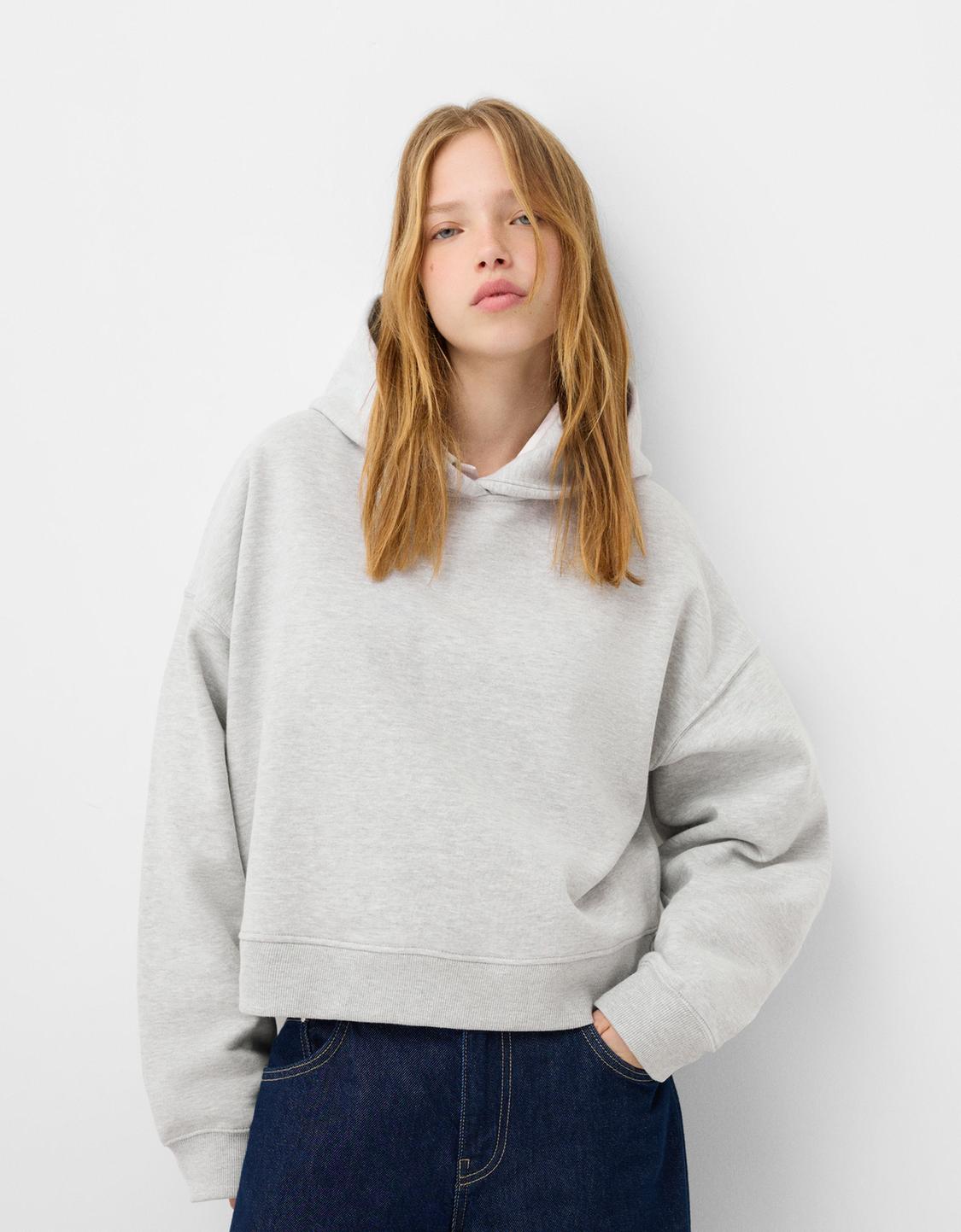 Plush hoodie