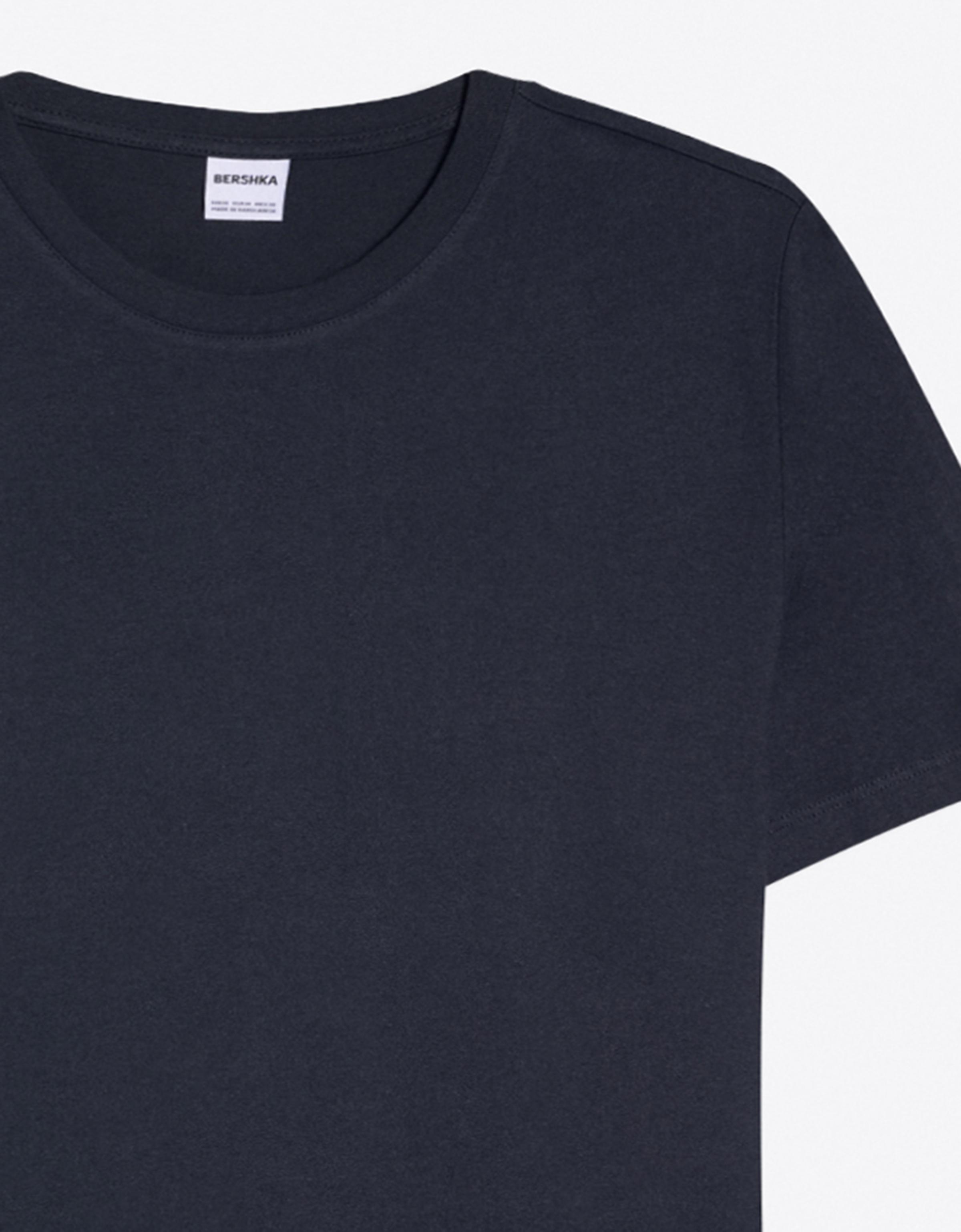 Regular fit T-shirt — Navy