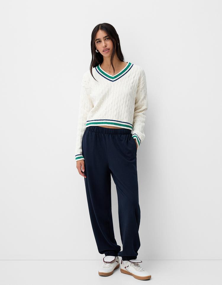 Pamuklu jogger pantolon