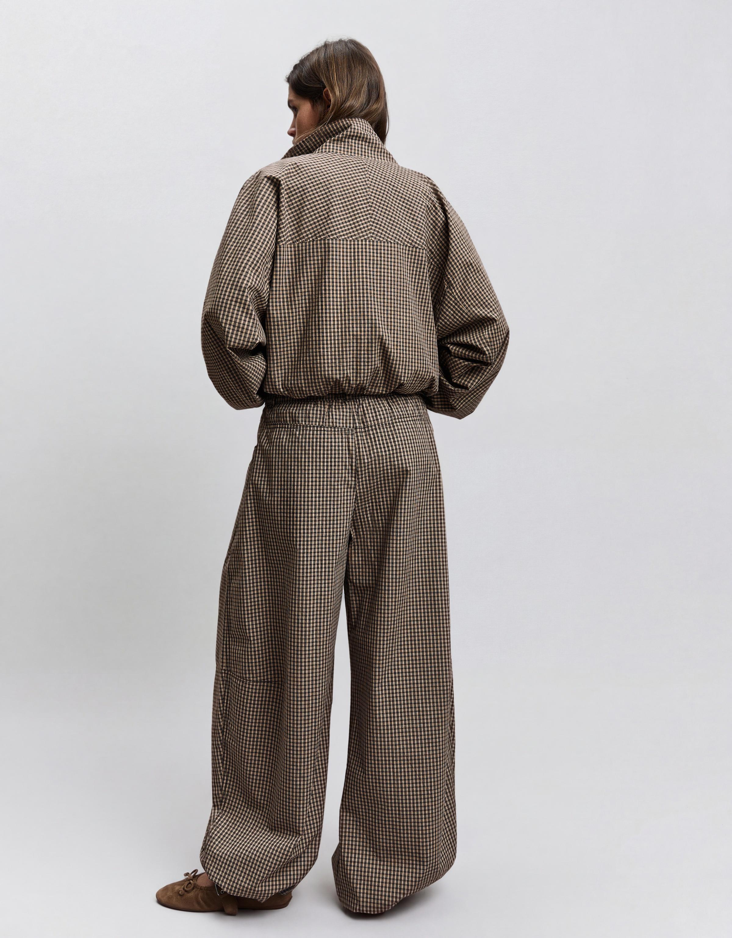 Kareli paraşüt pantolon - Görsel 41