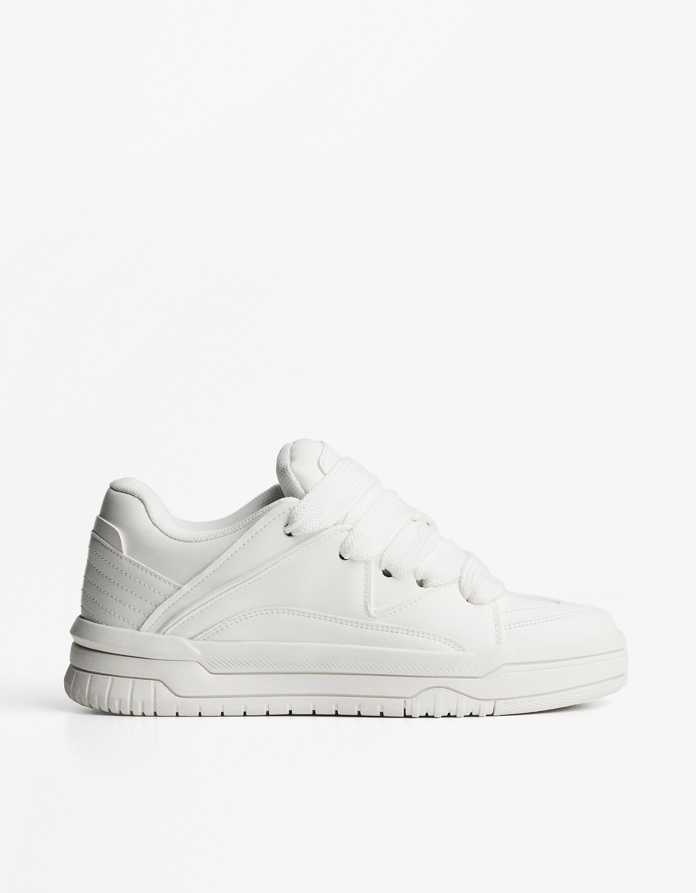 Classic skate trainers — WHITE