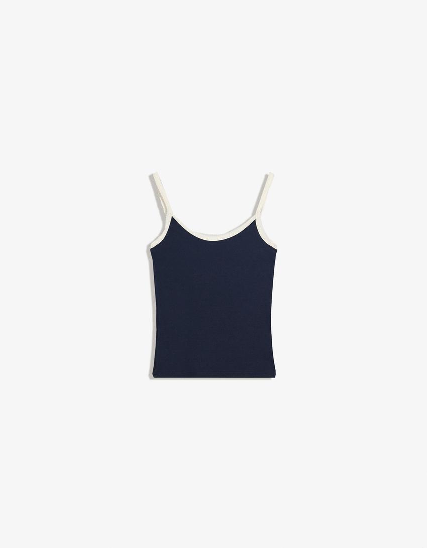 Top tirantes print-Marino