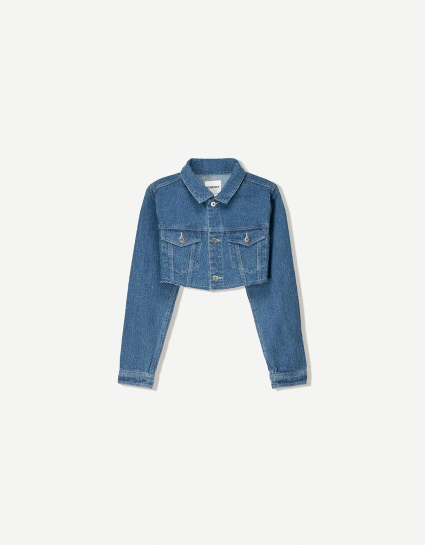Denim jacket and jeans set-Light blue-4