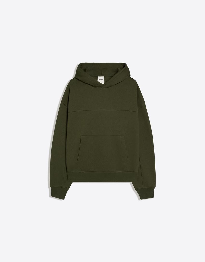 Sudadera capucha-Verde