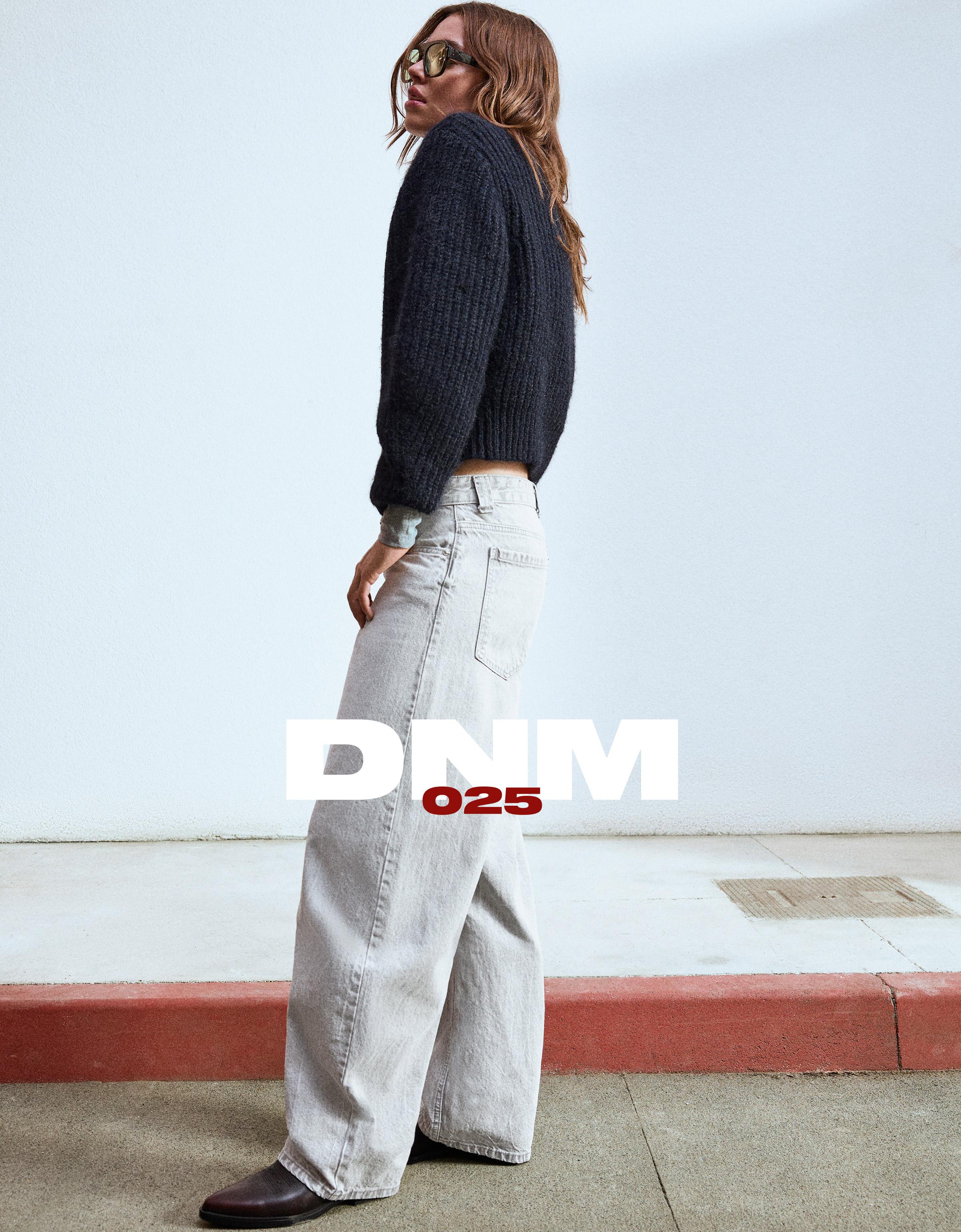 Yüksek bel barrel fit jean - Görsel 36