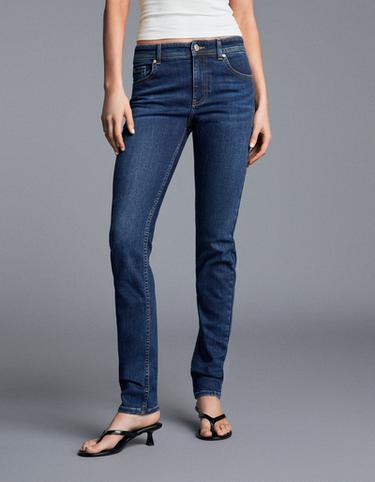 High-waist skinny jeans — Blue 3