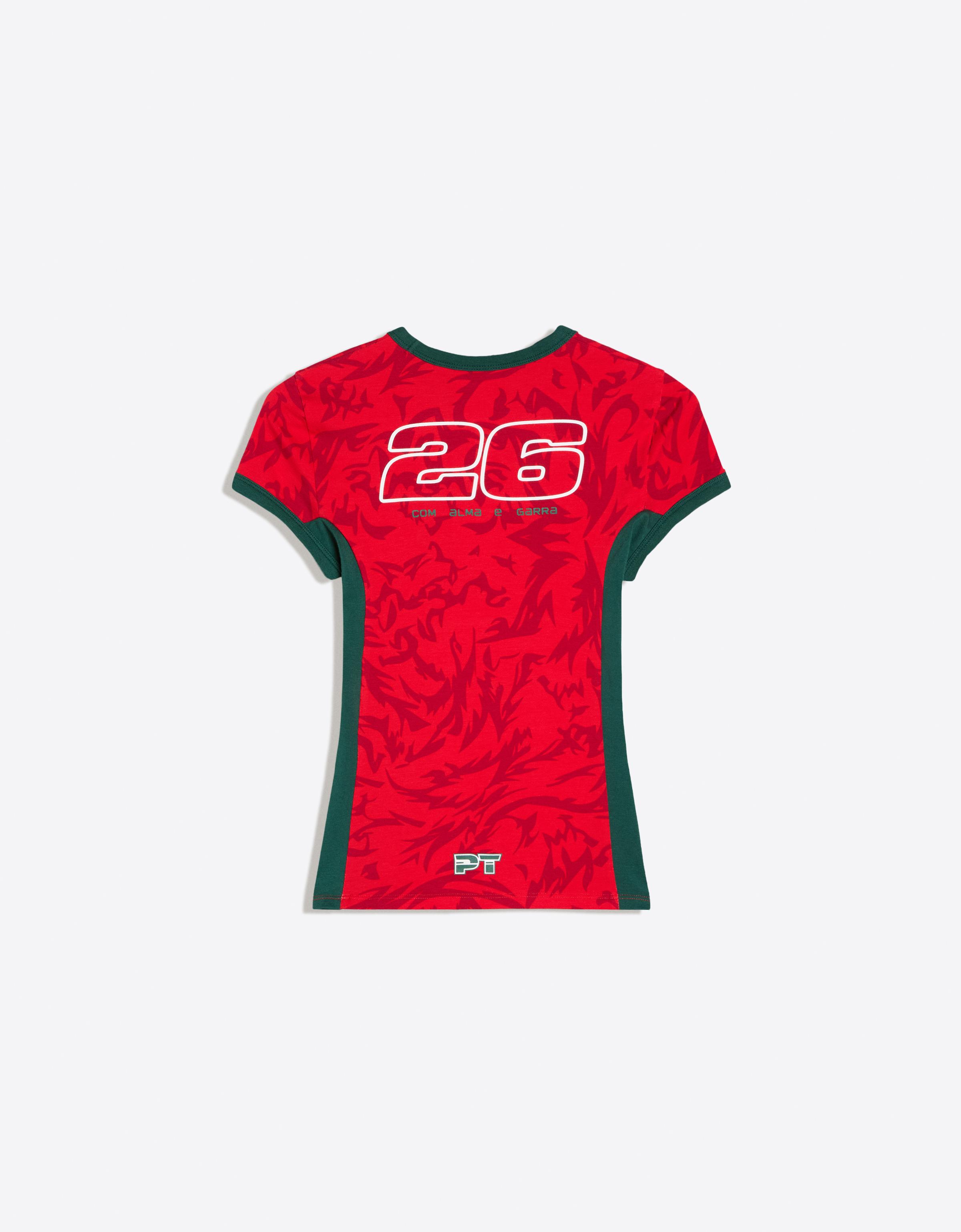 Portugal FIFA WORLD CUP™ round neck T-shirt — Red