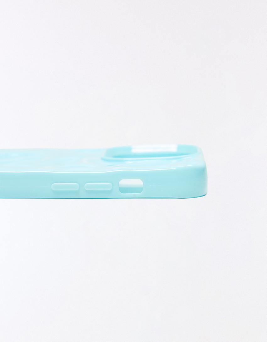 Cover per cellulare effetto-Bianco