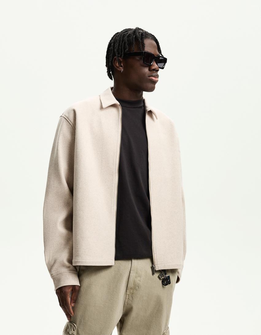 Giacca Camicia A Quadri Bershka Giacca Camicia Uomo Bershka