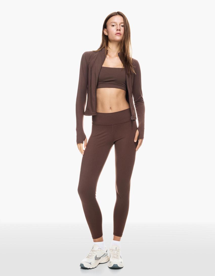 Top de tirants quick dry & breathable-Marrón-3