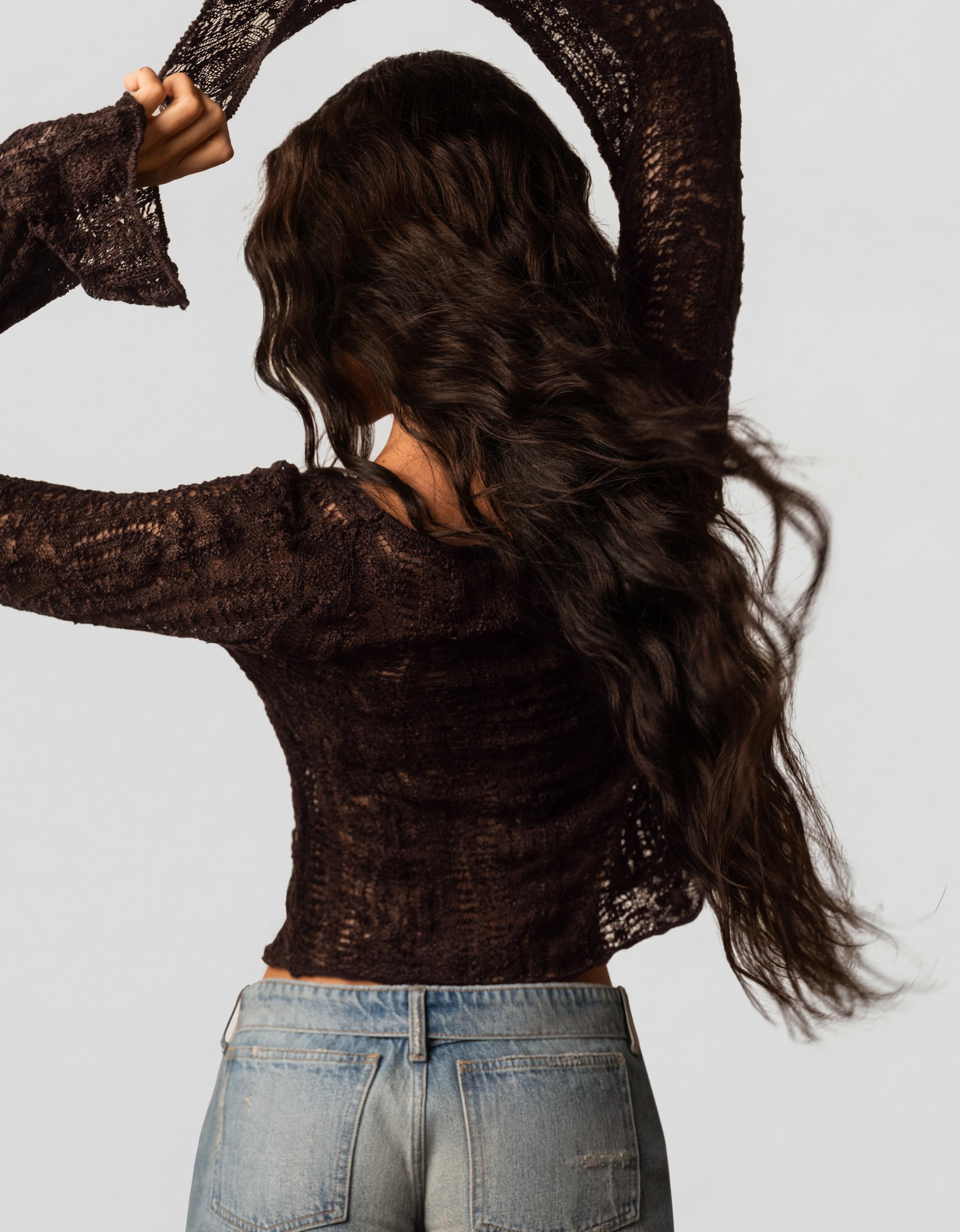 Rustik ajur ceket - Görsel 22