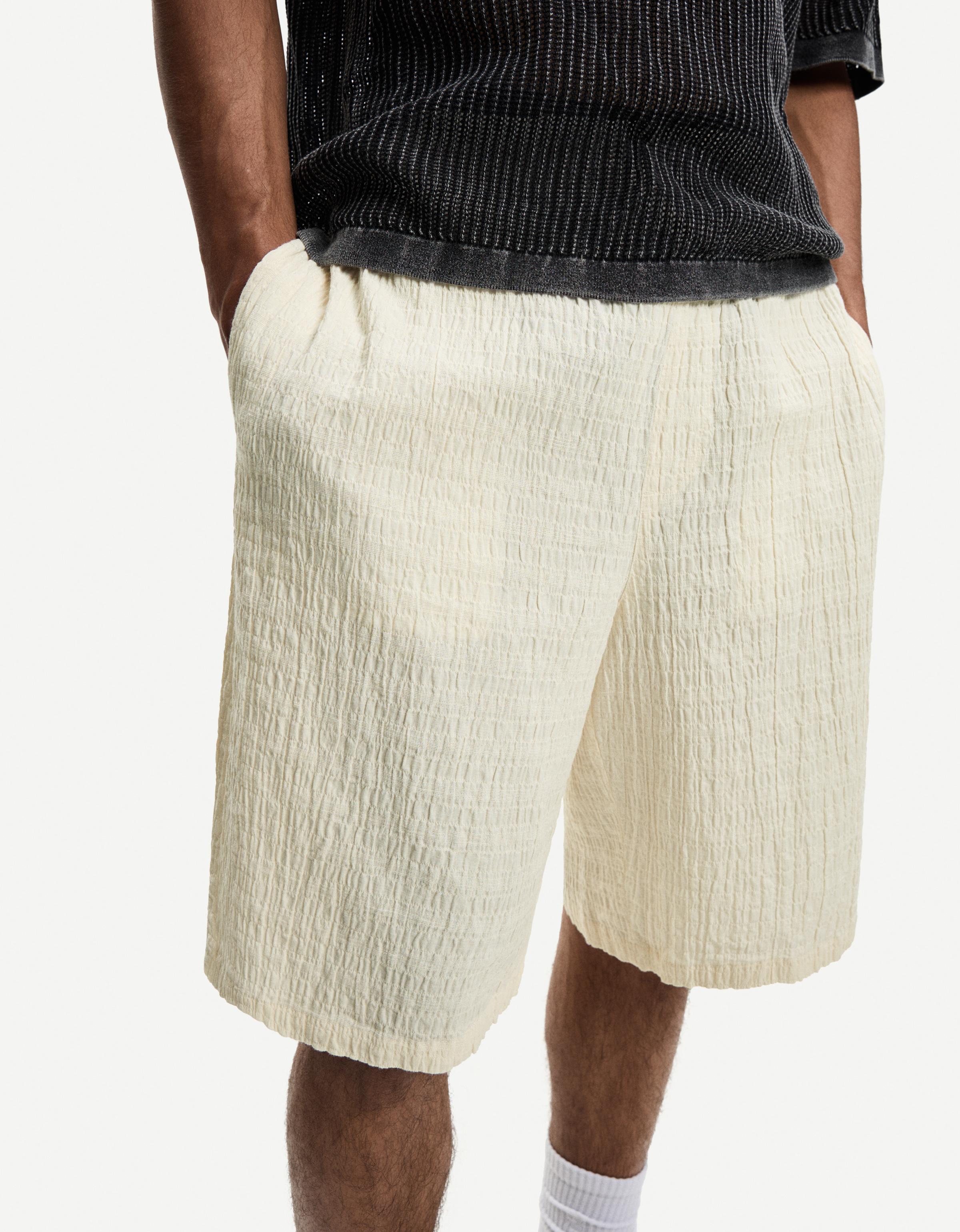 【AAKE】CORDUROY BERMUDA PT AAKE】CORDUROY PATCH BERMUDA PT Mens Color Block Corduroy